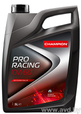 Купить Моторное масло Champion Pro Racing 10W-60 5л  в Минске.